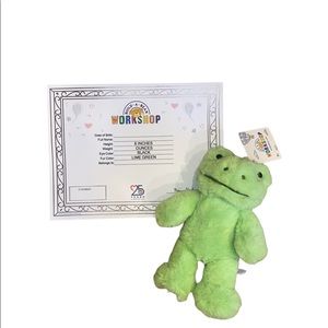 Build-A-Bear Workshop Buddies Spring Frog in Lime Green
